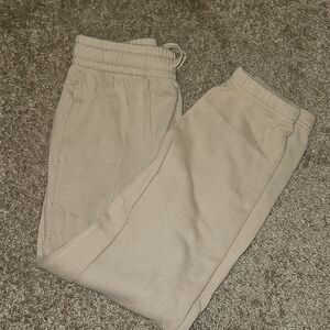 Athletic Works Kids Tan Sweatpants